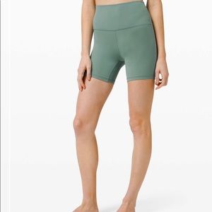 Lululemon Align Short *6" Tidewater Teal Sz 6